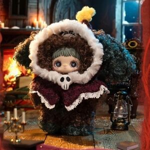 NIB Maymei Winter Weirdness Plush Pendant Confirmed Ghost Puppy🐶